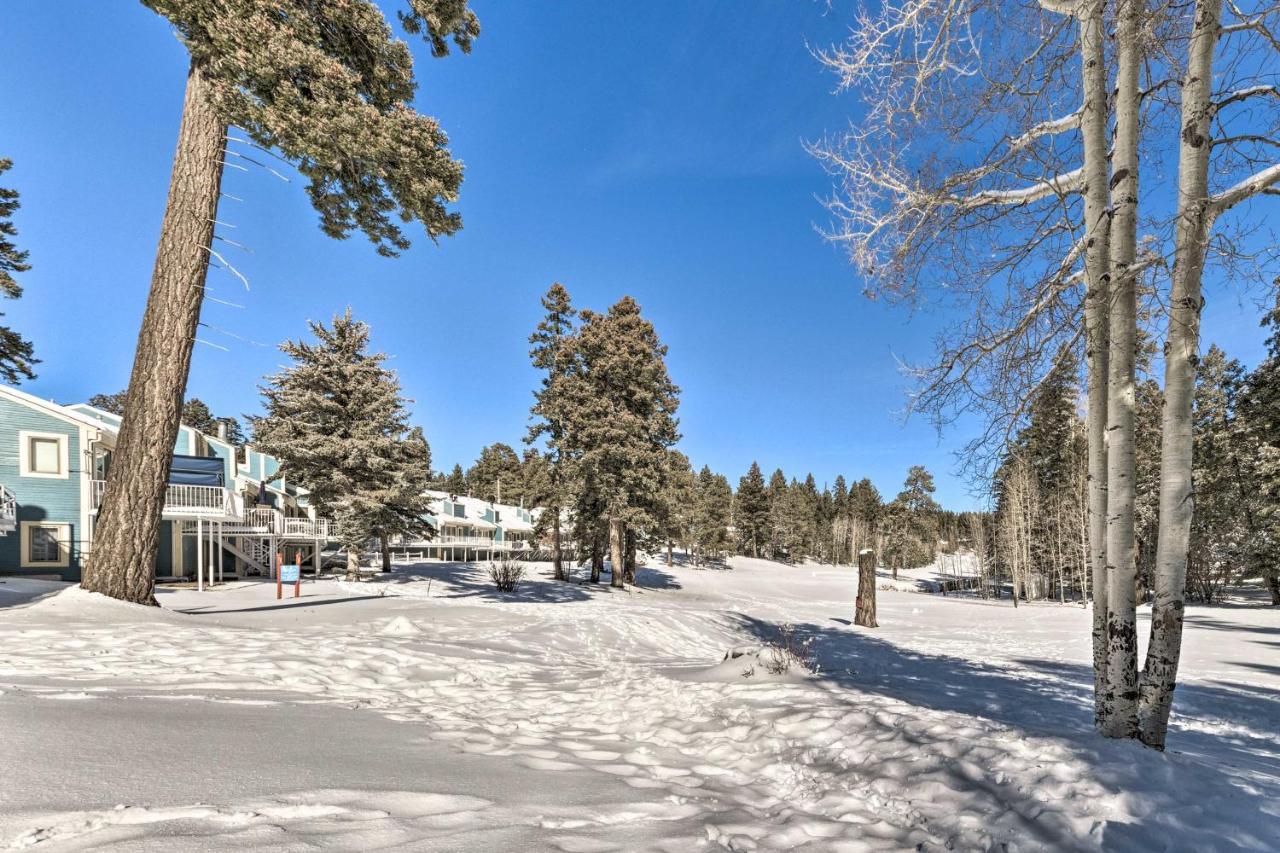 Bright Cloudcroft Condo With Game Room And Deck! Esterno foto